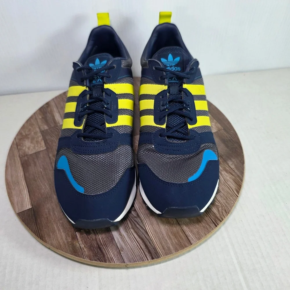 Adidas ZX 700 HD Shoes Mens Size 11 Navy Blue Yellow‎ Athletic Running GX8940